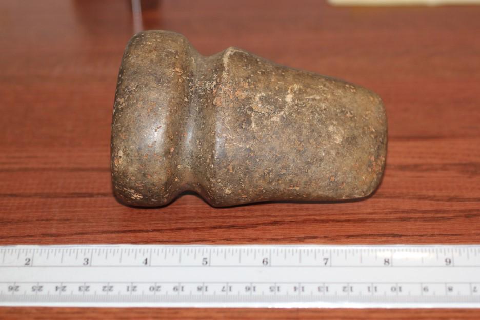 3 1/16â€ Full Grooved Axe, Des Moines, Iowa: See Lot Title