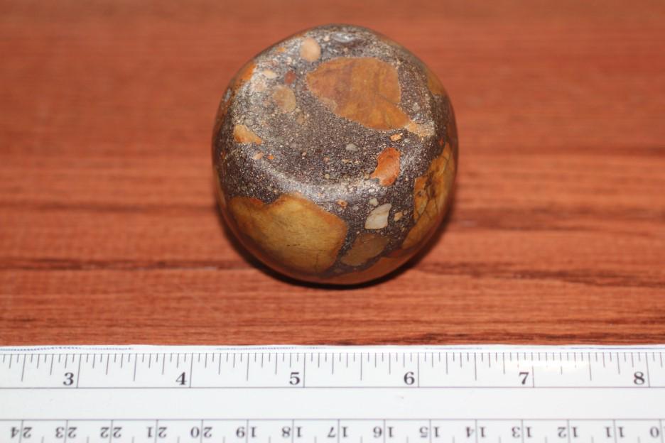 2 3/16â€W Porphyry Discoidal, St. Clair co., Illinois: See Lot Title