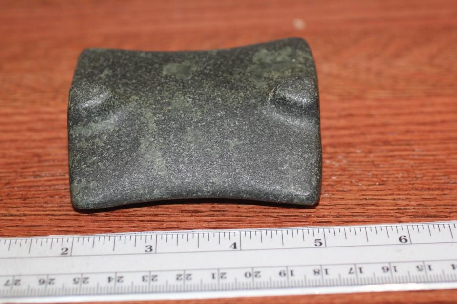 3 1/8" L Saddleback Bannerstone, OH: See Lot Title