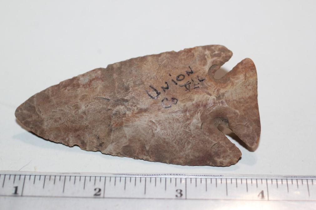 3 1/8"L Corner Notched Pt., Union Cty., Illinois (1 of 2)