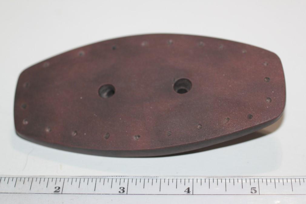 4 1/2"L x 2 1/8"W Gorget (Dotted Edge), Mercer Cty.,: See Lot Title