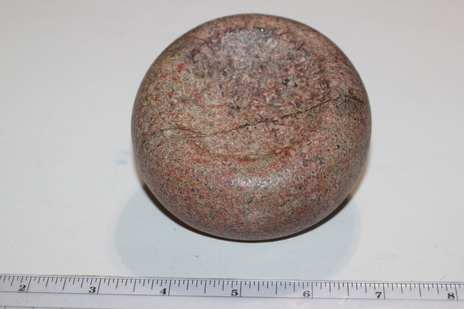 3 9/16” x 1 5/8”W H Discoidal, Pike Cty., Illinois: See Lot Title