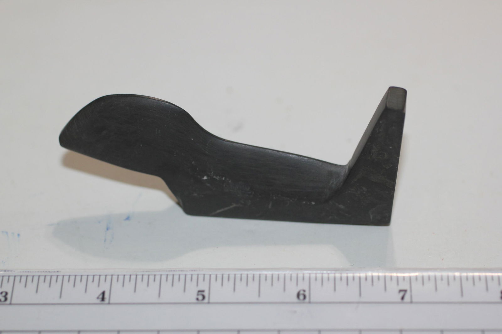 3 3/4" x 1 5/8" Slate Birdstone, Dr. Carrol Hesewinkle (1 of 2)