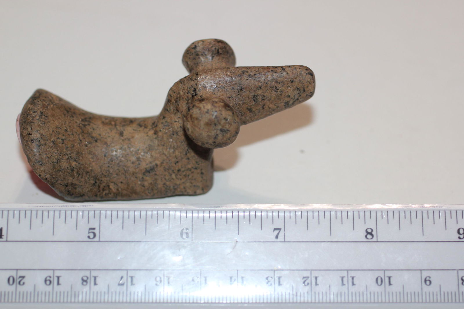 3 3/8" L Popeyed Birdstone, OH (1 of 2)