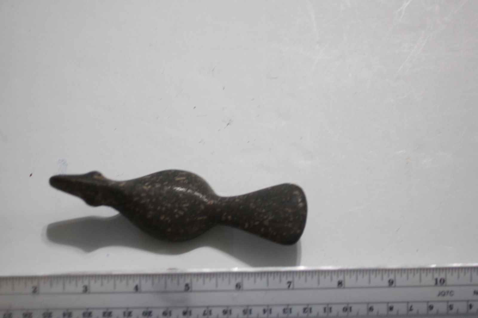 5 1/8" L x 1 1/2" W Fantail Birdstone (Nice) IL (1 of 3)