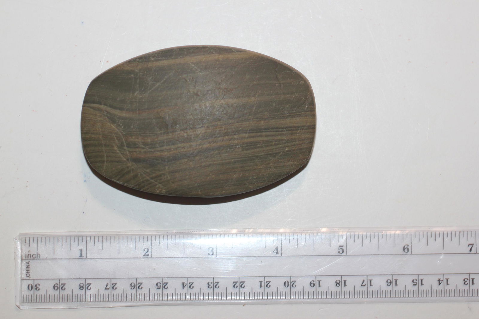 3 5/8" L x 2 1/4" W Bannerstone w/ COA (1 of 4)