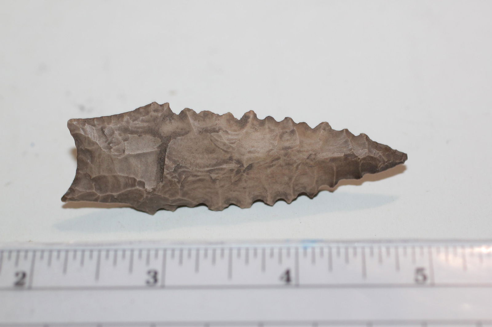 2 13/16" L Serrated Kirk Pt., Smith Co., IN (1 of 3)