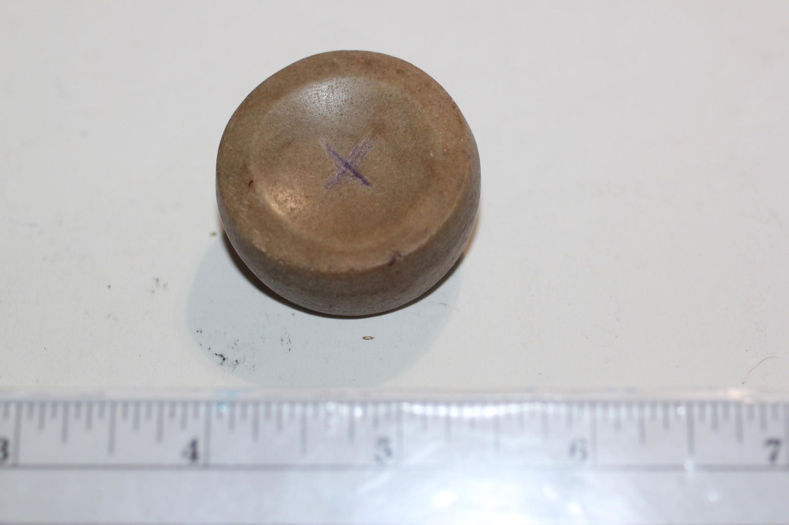 1 1/2" W Discoidal, Jersey Co., IL: See Lot Title