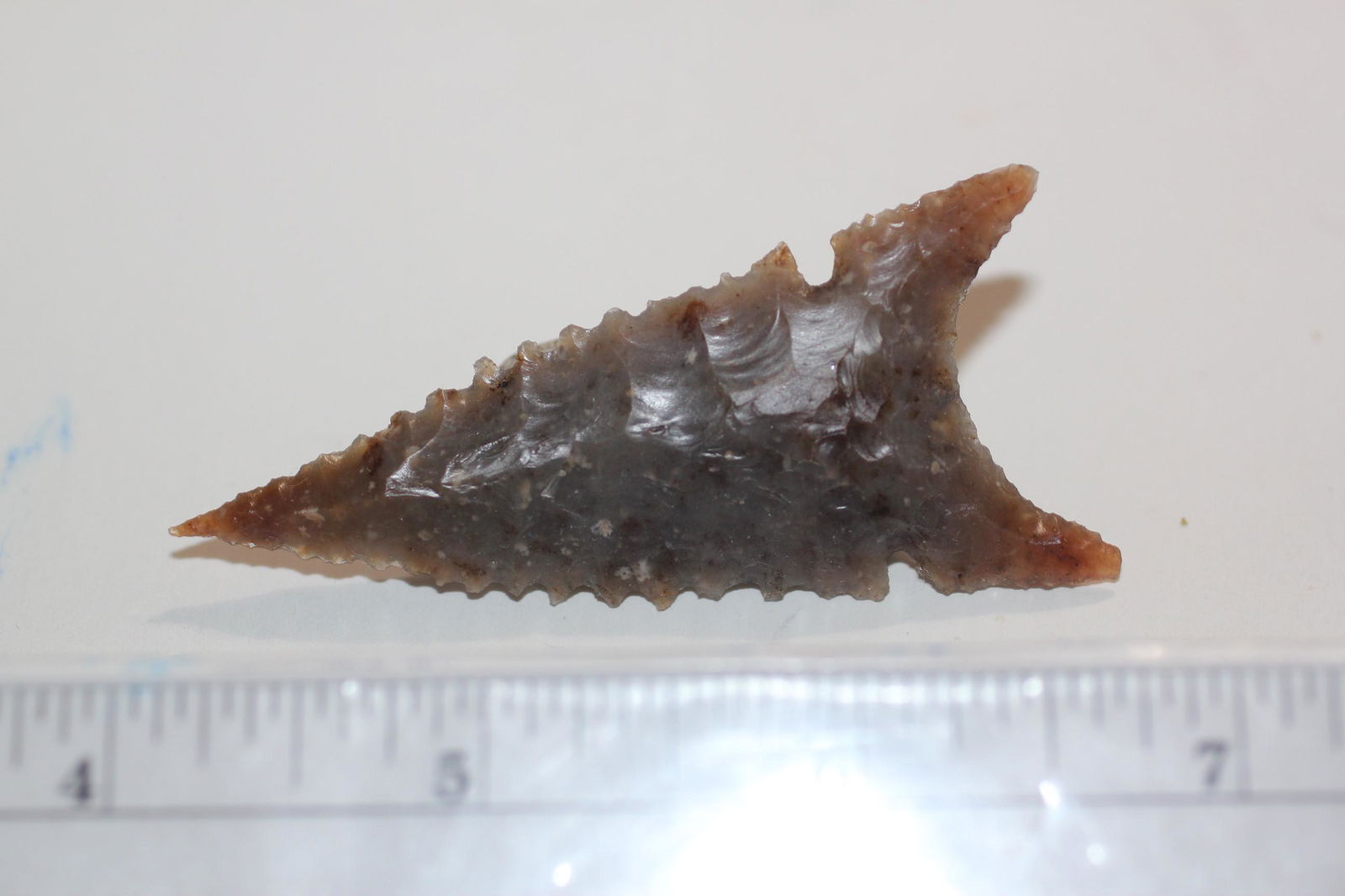 2 11/16" L Northern Side Notch Pt, Warner Valley, OR (1 of 2)