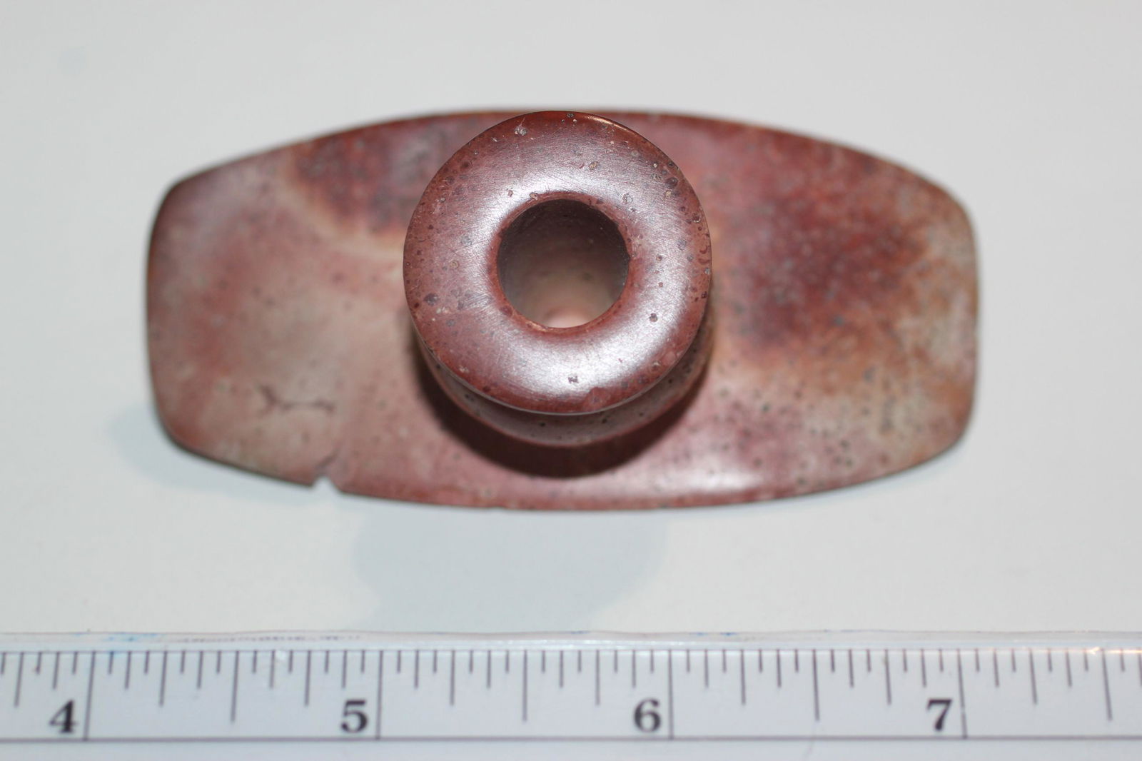 3 1/4" L x 1 5/16" H Hopewell Pipe, was broken and (1 of 2)