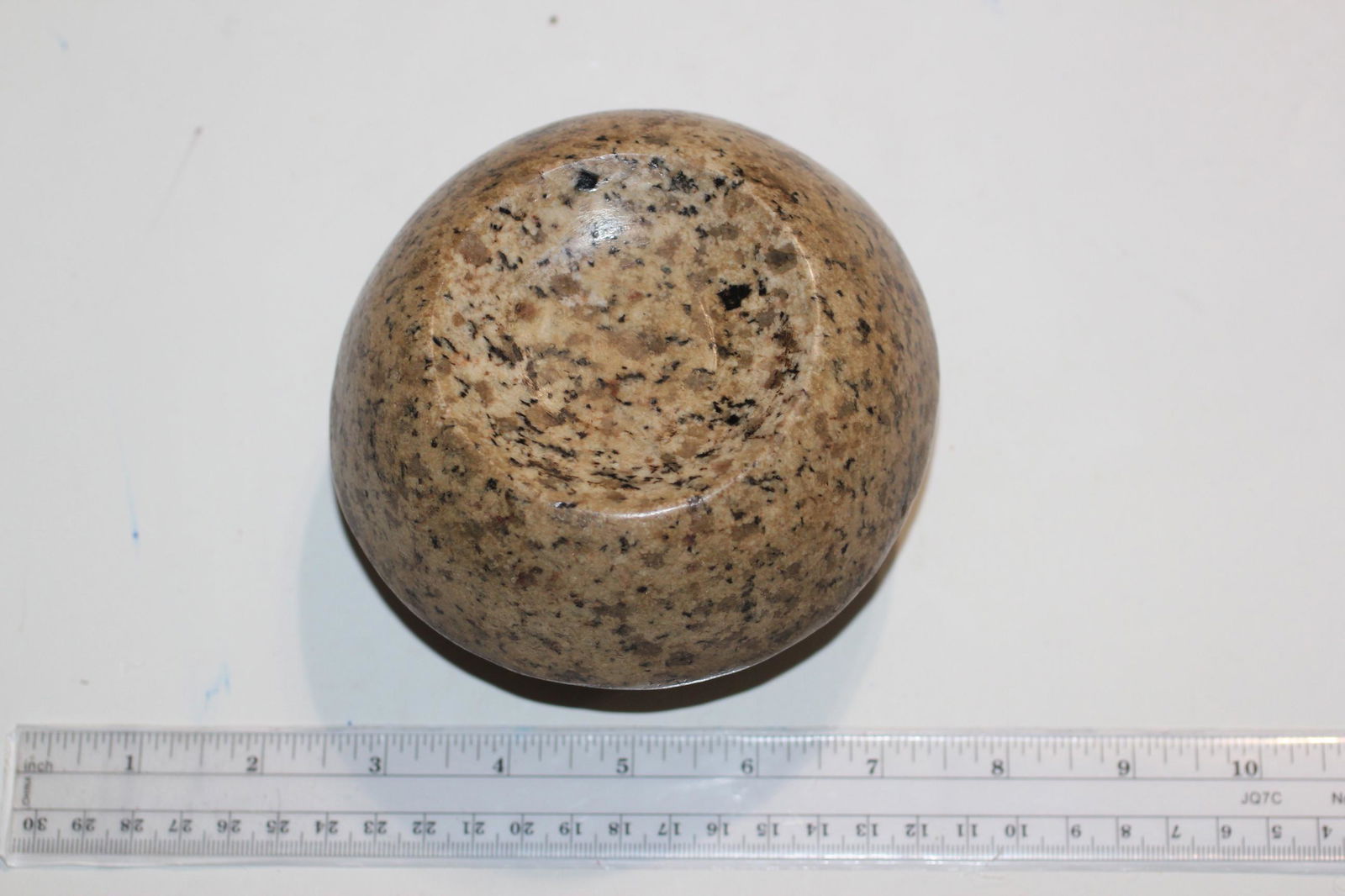 4 7/8" W x 2 15/16"H BiFacial Discoidal, Greene Co., IL (1 of 2)