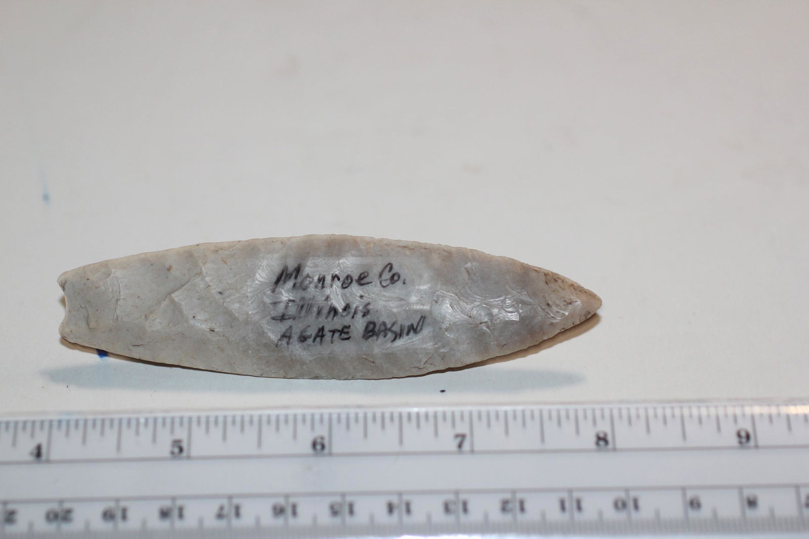 4" L Agate Basin, Monroe Co., IL (1 of 2)