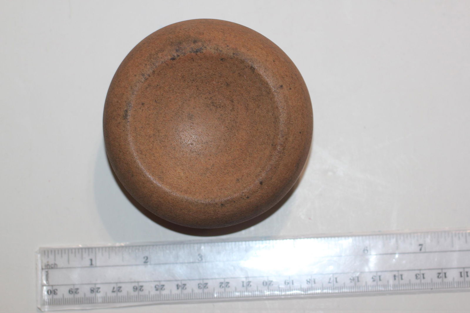 3 7/8" W x 1 3/4" H Discoidal, TN w/ coa (1 of 3)