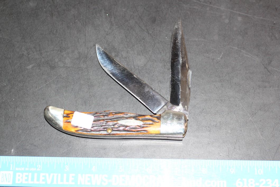 Case Two Blade Hunting Knife: See Lot Title