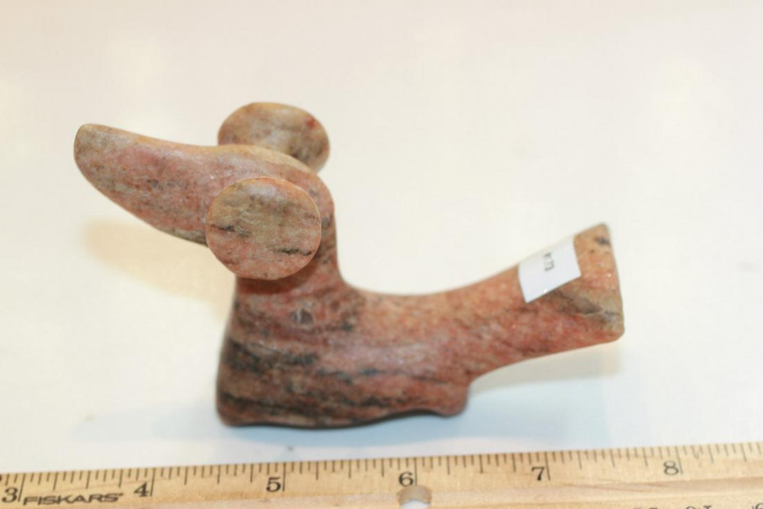 4 1/4" L Popeyed Birdstone, Medina, OH: See Lot Title