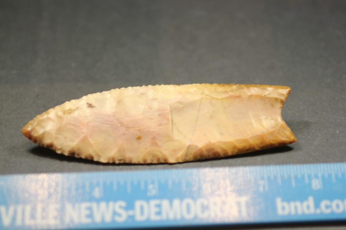 5 7/16" L x 1 11/16" W Coral Clovis, Hillsbourgh Co., (1 of 3)