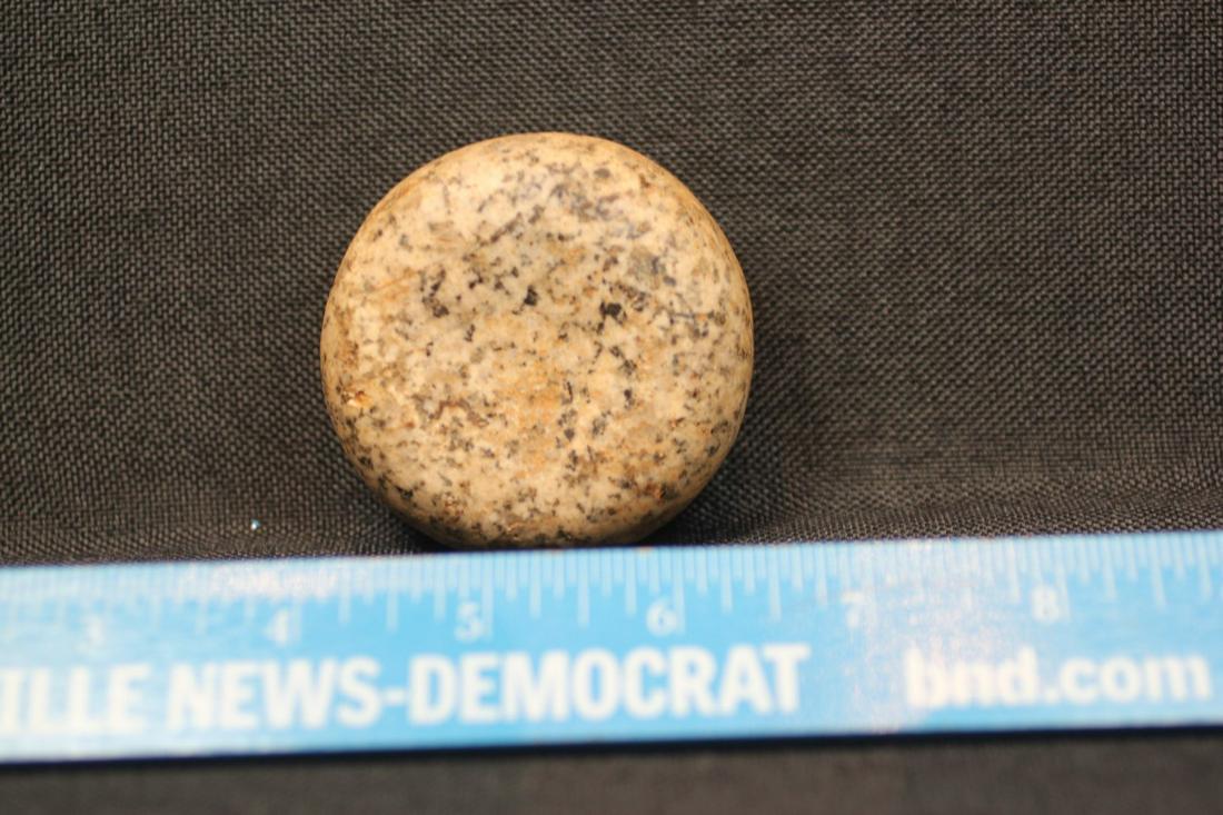 2 1/2"W x 1 1/16"W Discoidal, Lee Co., AR (1 of 2)