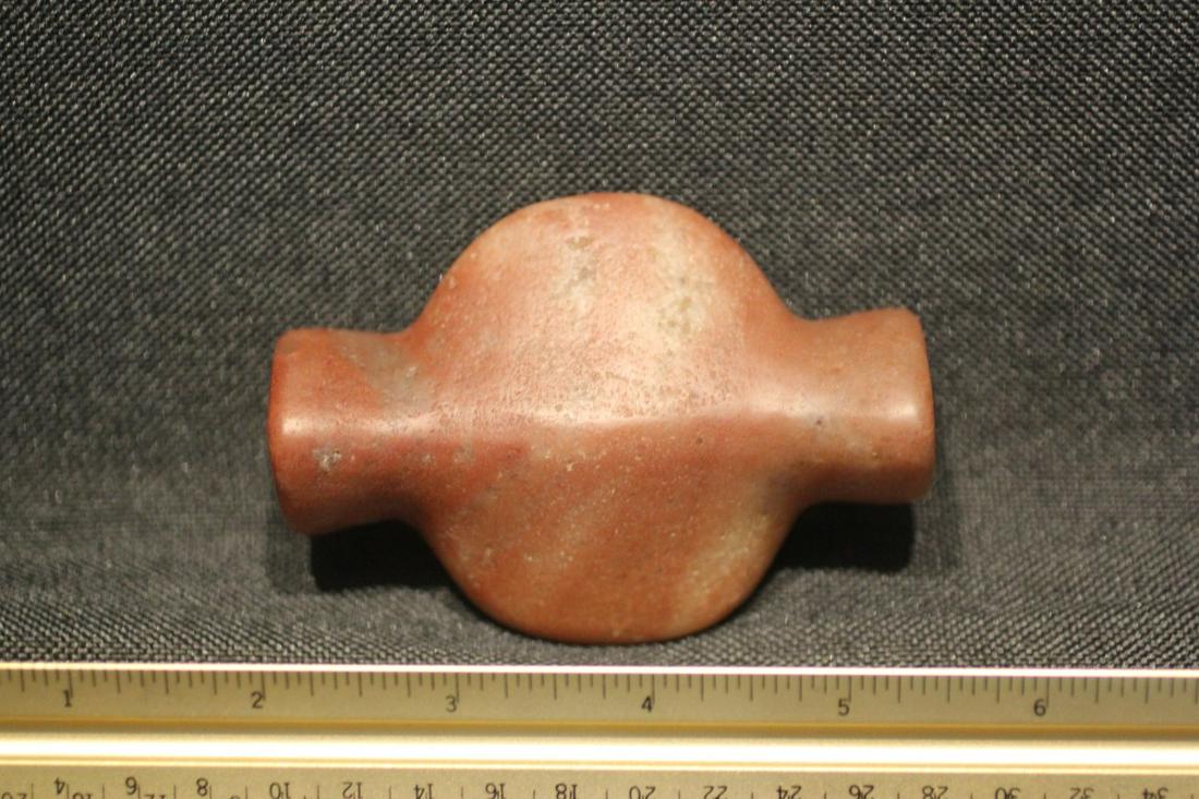 3 5/8" L x 3 1/2" W Quartz Bannerstone, Fulton Co., OH (1 of 4)