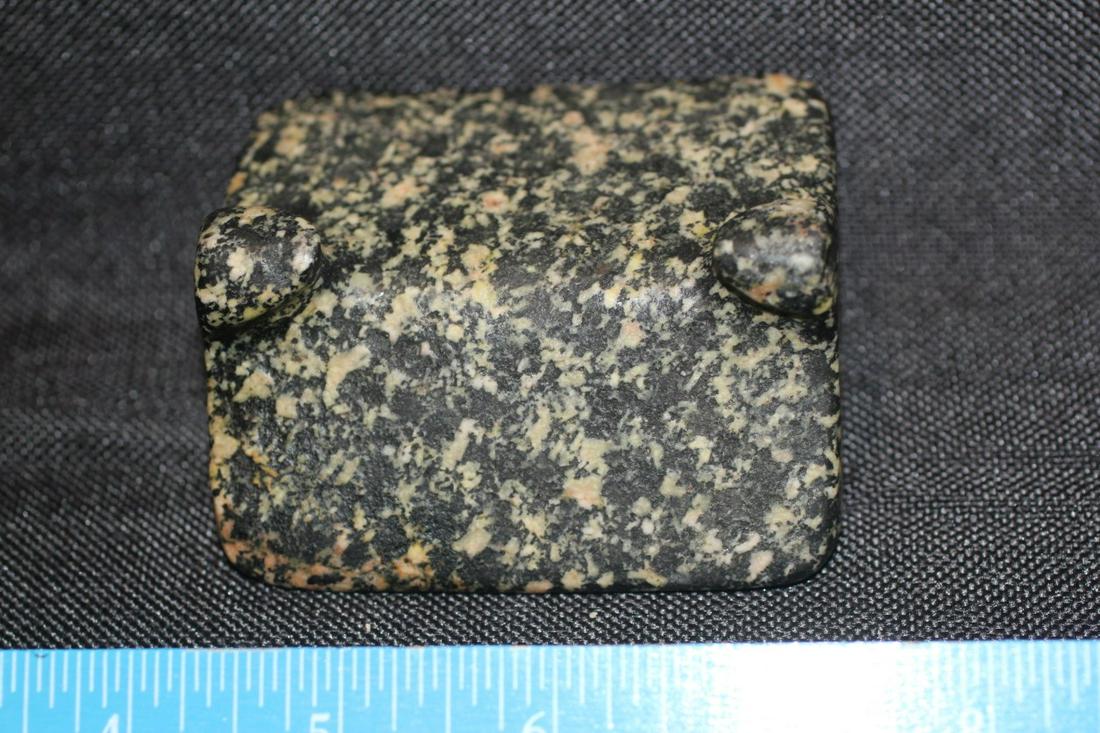 3 1/8" L x 2 3/4" W Saddle Bannerstone, Barren Co., KY (1 of 3)