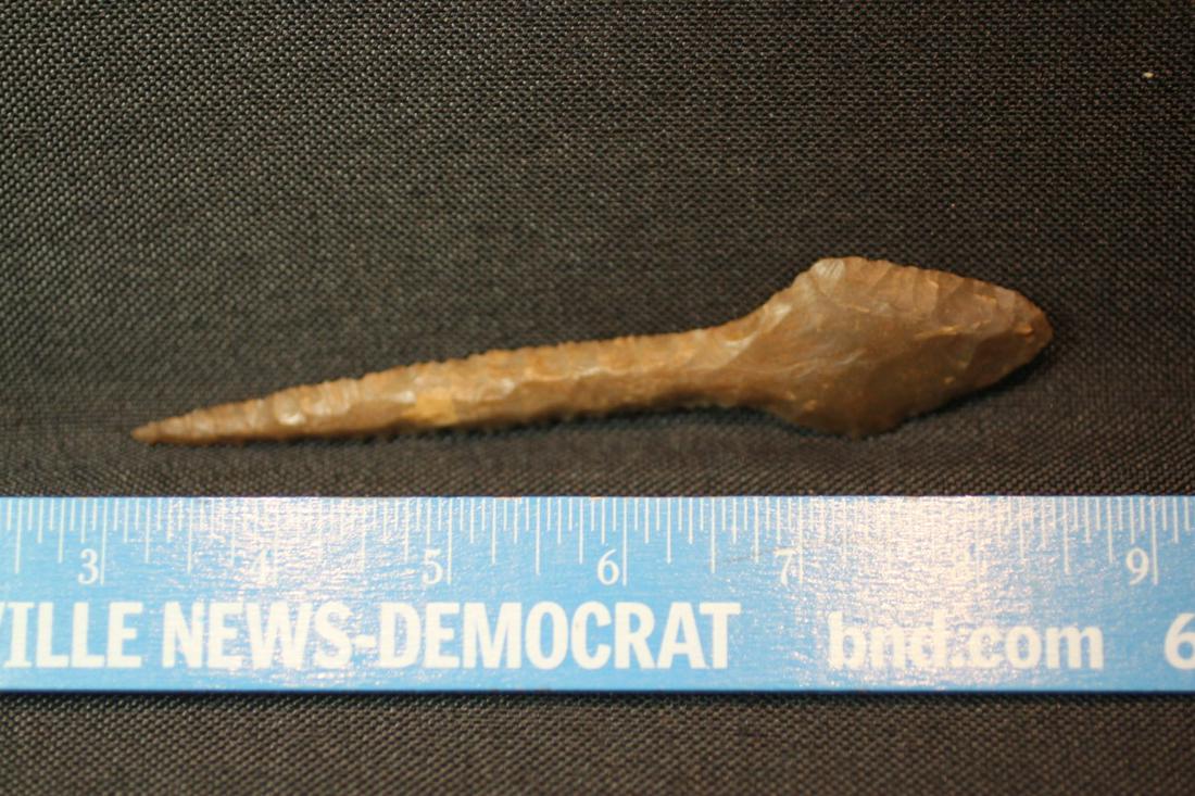 5 11/16" L thumb Drill, Riley Co., KS: See Lot Title