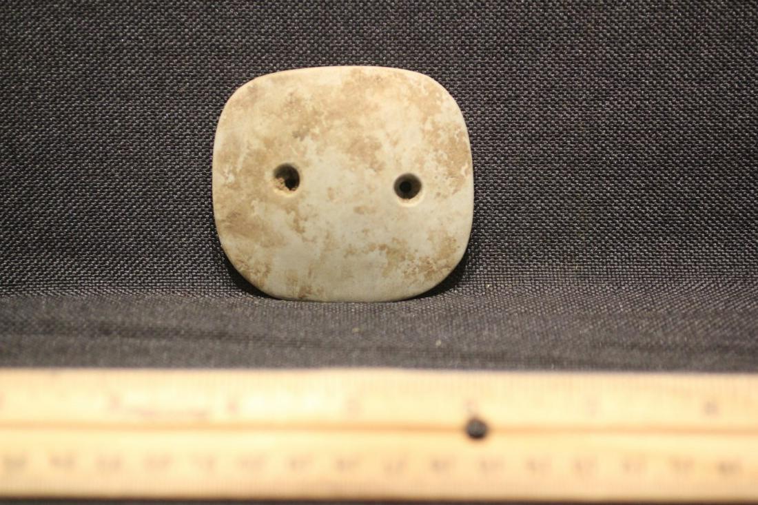 2 1/2" x 2 5/16" Gorget, Union Cnty, KY: See Lot Title