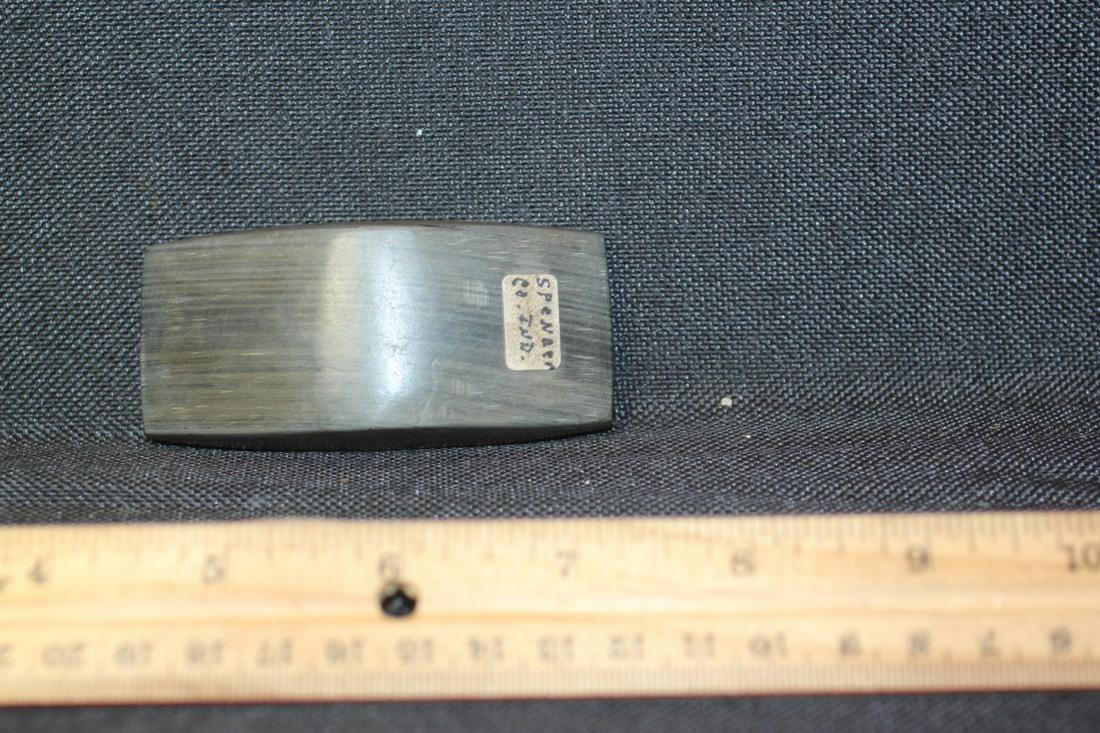 3 1/8" L x 1 1/2" Boatstone, Spencer Cnty, IN: See Lot Title