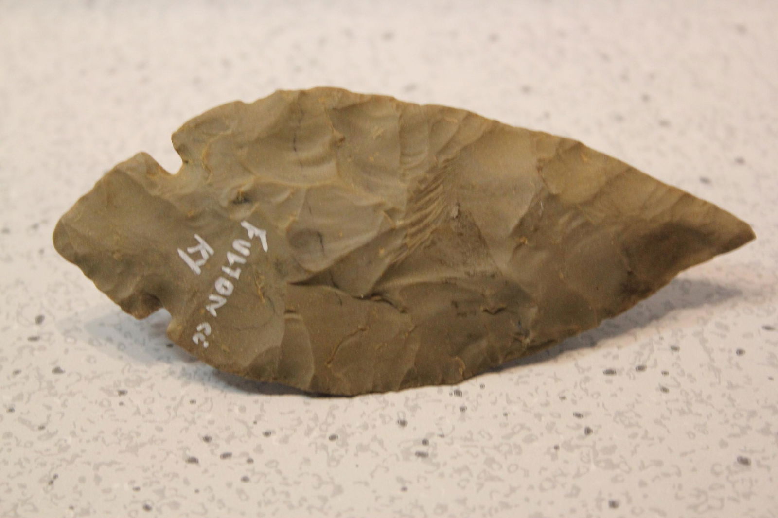 4 3/16" L Turkey Tail, Fulton Cnty, KY (1 of 2)