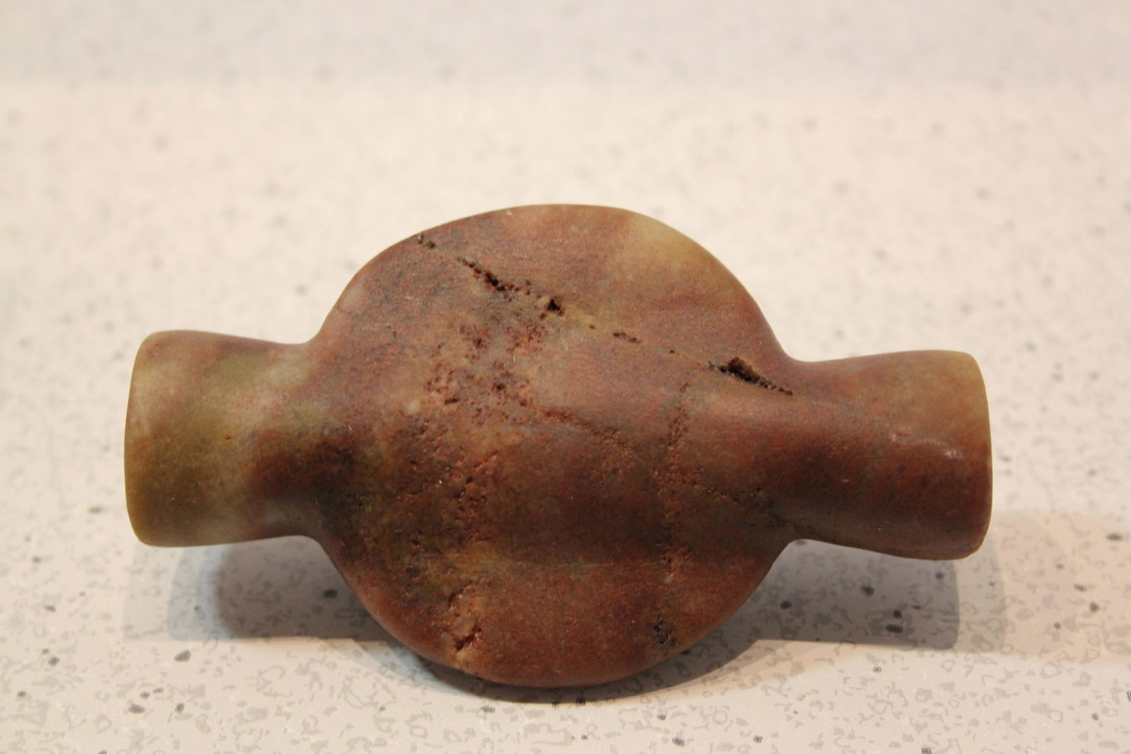 3 7/8" L x 2 1/4" W Unfinished Quartz Bannerstone, AL (1 of 4)