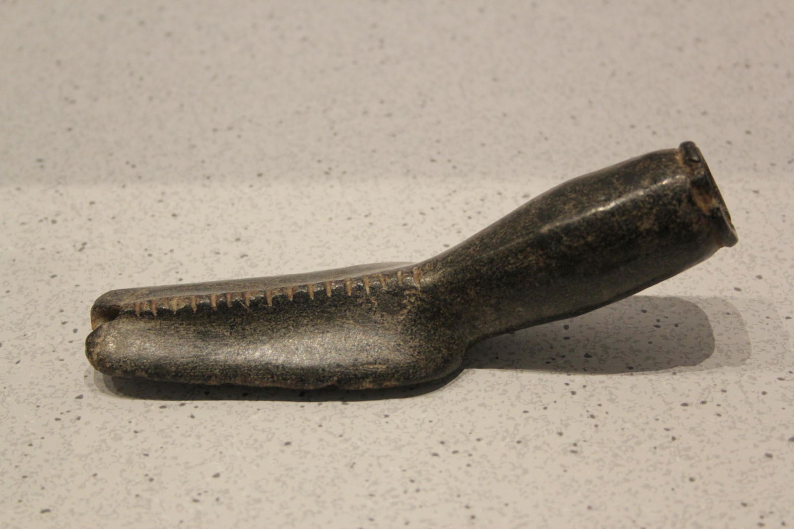 6 1/2" L Steatite Shovel Pipe, Macon Cnty, GA (1 of 4)
