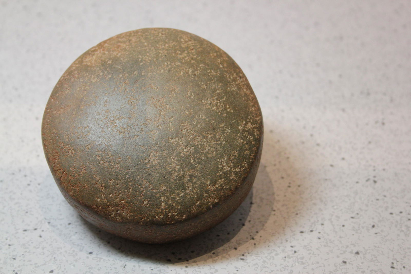 4" W x 1 13/16" H Biscuit Discoidal w/ imps, Monroe: 4" W x 1 13/16" H Biscuit Discoidal w/ imps, Monroe Cnty, TN