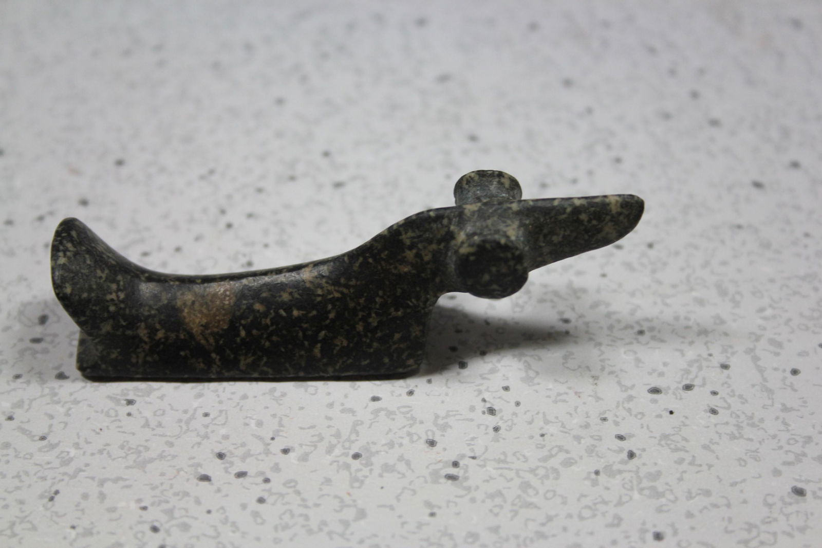 3 3/16" L Speckled Childs Birdstone, OH (1 of 3)