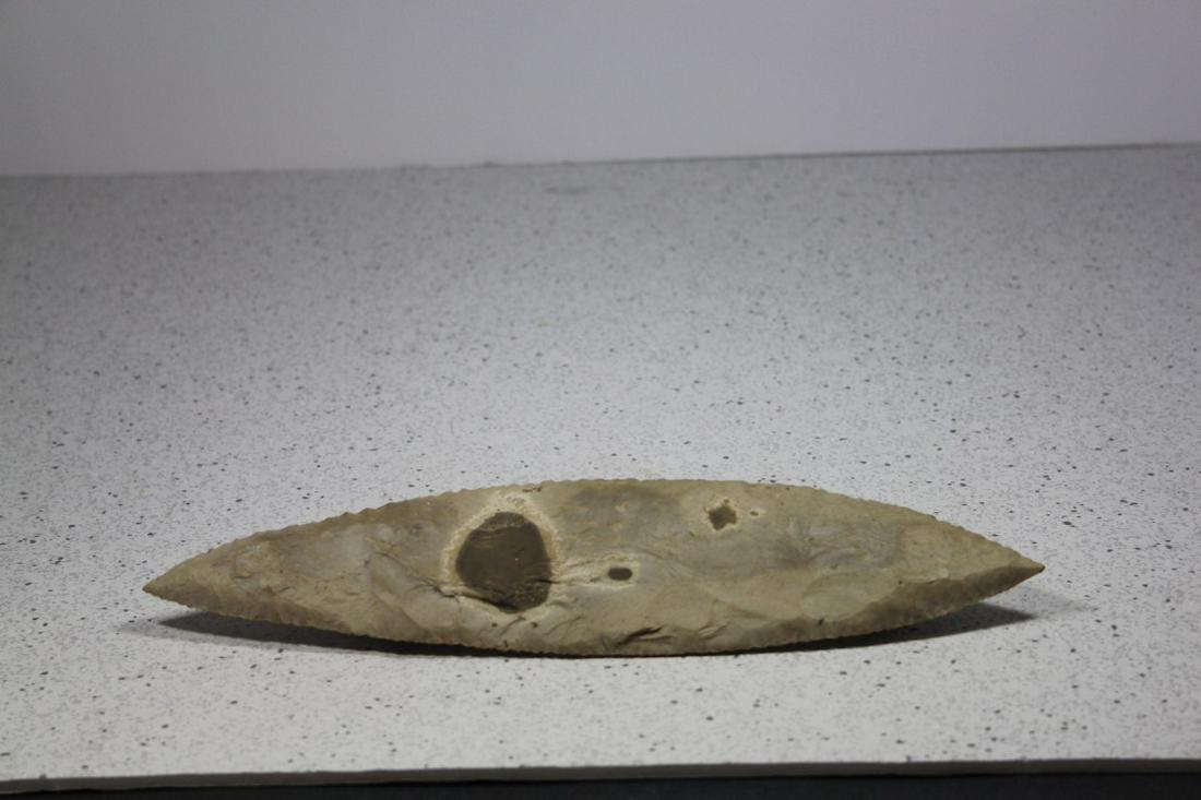 9 3/4" L x 2 3/16" W Caddoan Blade, Clark Cnty, AR (1 of 2)