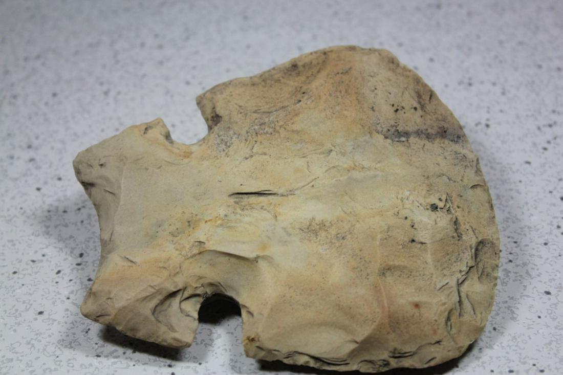 5 1/4" L x 4 7/8" W Notched Hoe, Madison Cnty, IL (1 of 2)