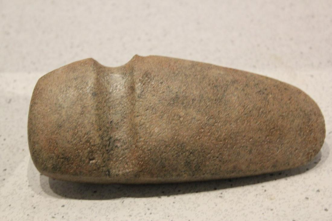 6 1/2 L X 2 7/8" W 3/4 GROOVED AXE, GREENE CO., IL (1 of 4)