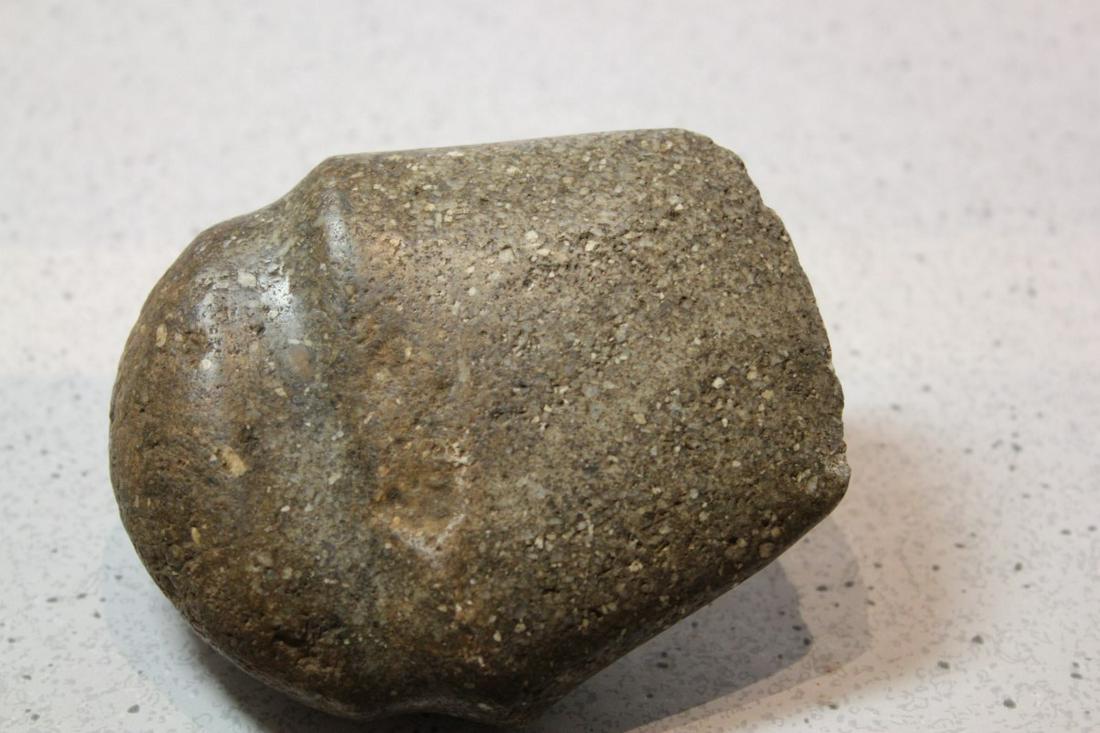 4 1/2" L X 3 3/4" H FULL GROOVED AXE, MADISON CO., IL (1 of 2)