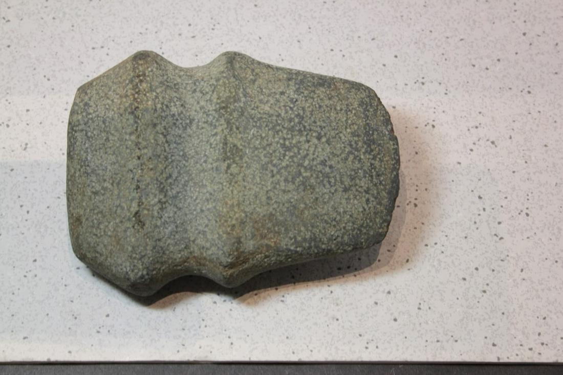 6 3/8" L X 4 3/4" H FULL GROOVED AXE, ST CLAIR CO., IL (1 of 2)