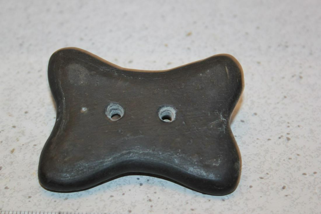 3 1/2" L X 2 5/8" W GORGET, MARIAN, OH (1 of 2)