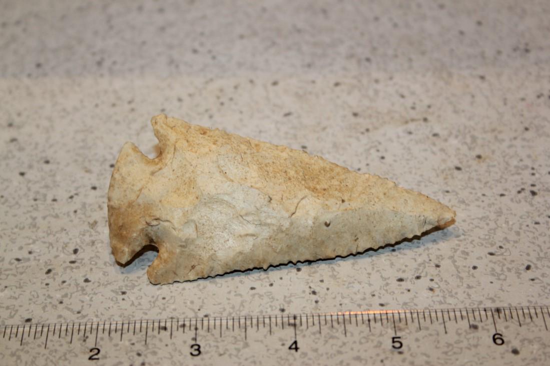 3 3/4" L Burlington Flint Corner Notched, IL (1 of 2)