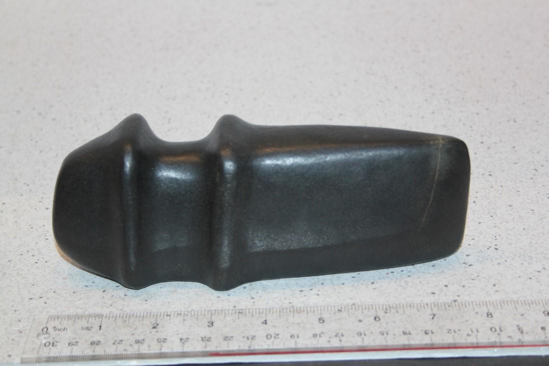 7 1/2" L x 3" High Ridged 3/4 Grooved Axe (1 of 2)