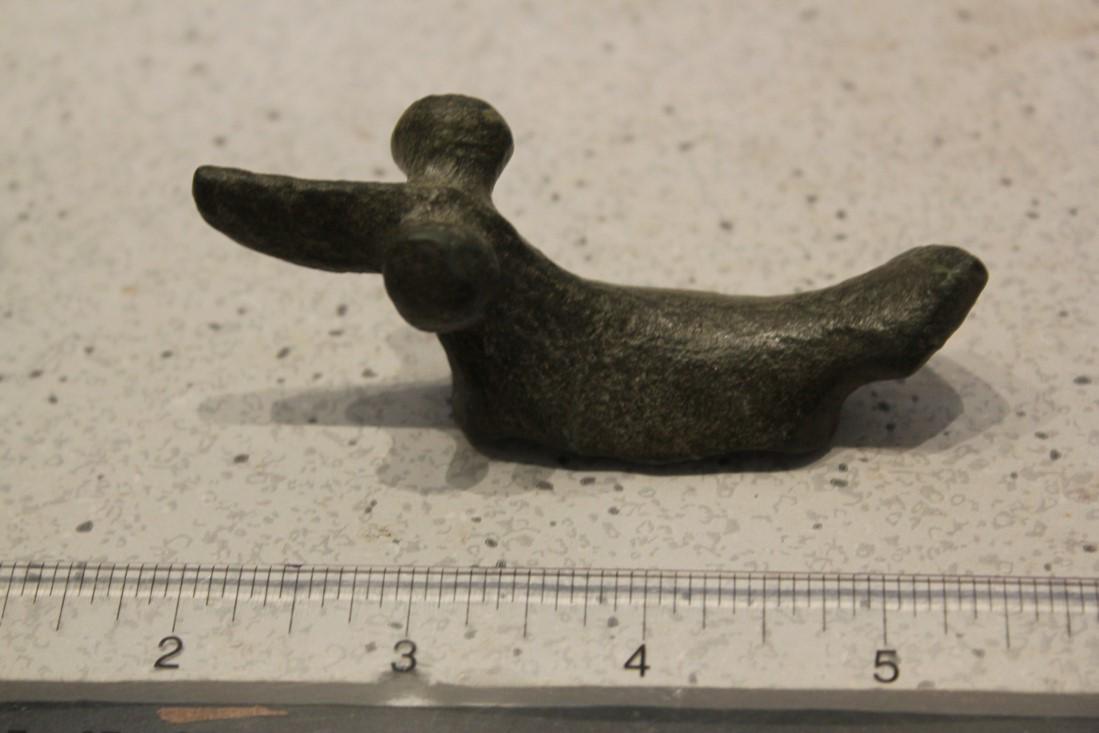 3 1/2" L Birdstone w/ Popeyed Eyes, North IN (1 of 3)