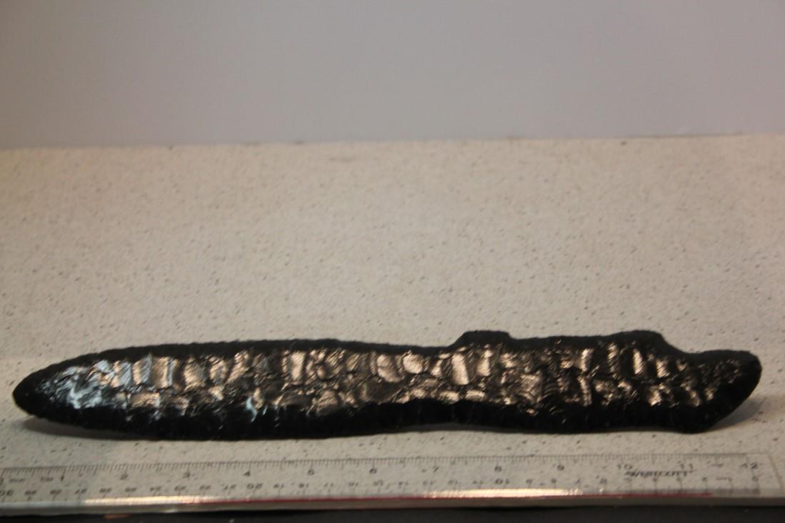 12 3/4" L Obsidian Blade, Modoc Co., CA (1 of 1)
