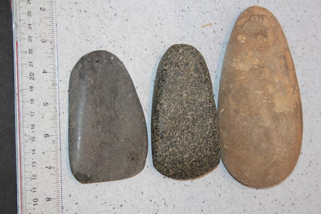 4 1/2" L Pendant, 4 9/16" L Celt & 6 3/8" L Celt (1 of 2)