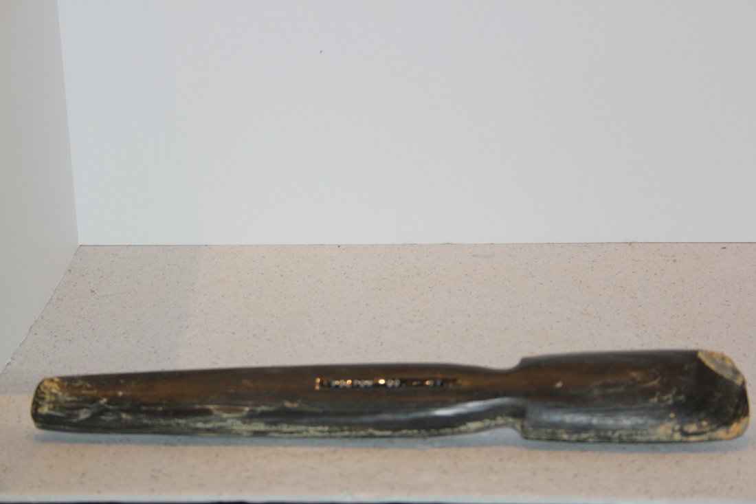 15 1/4" L Rare Cannal Coal Spud, Fulton Co., KY (1 of 8)