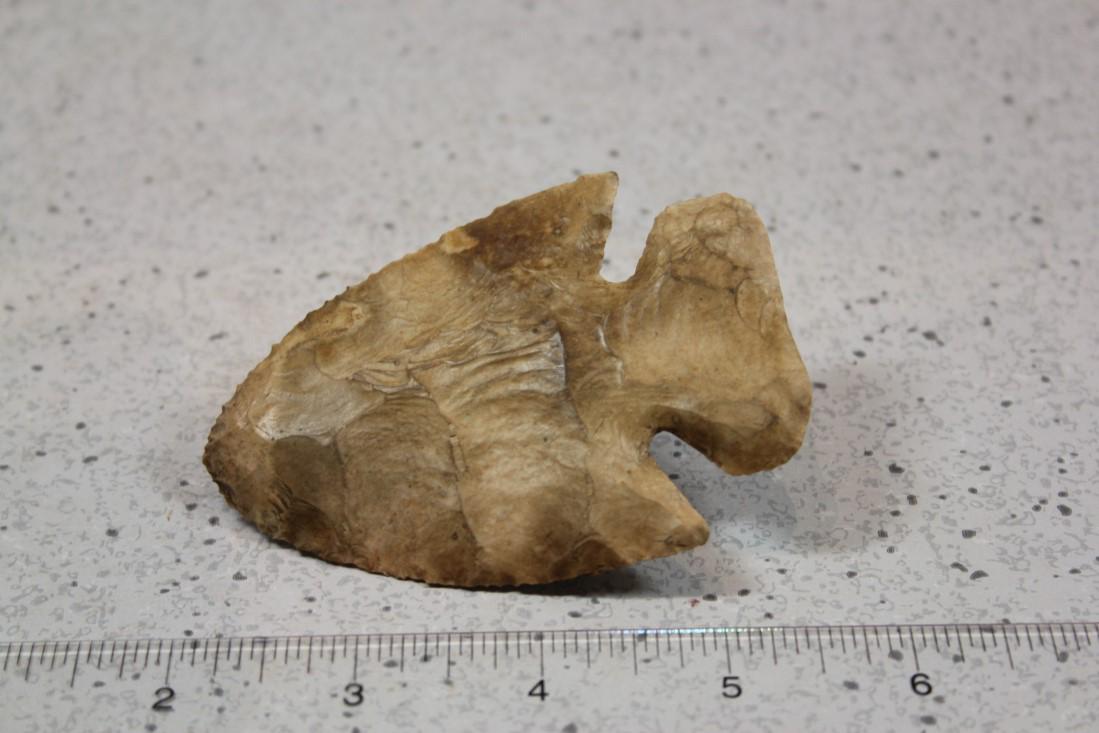 3 7/16" L x 2 3/8" Thebes, Bureau Co., IL (1 of 2)