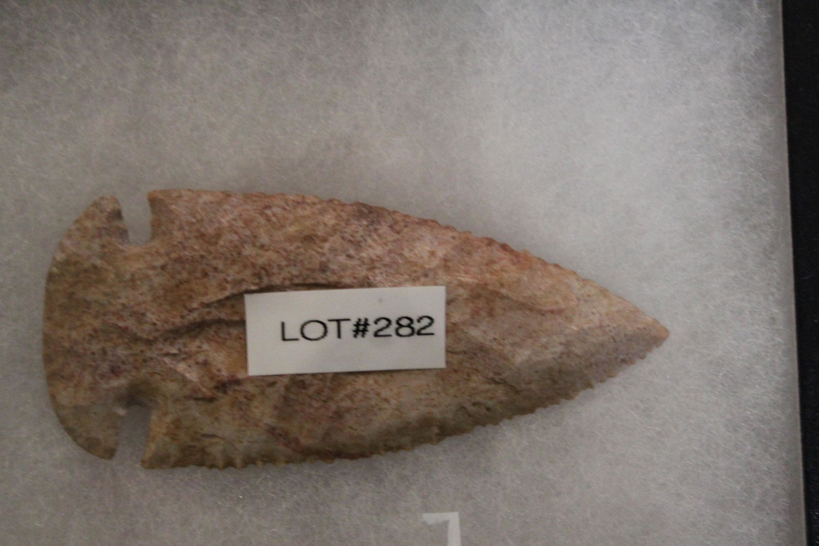 3 1/2" L Avon Chert Dovetail, Boone Co., MO (1 of 1)