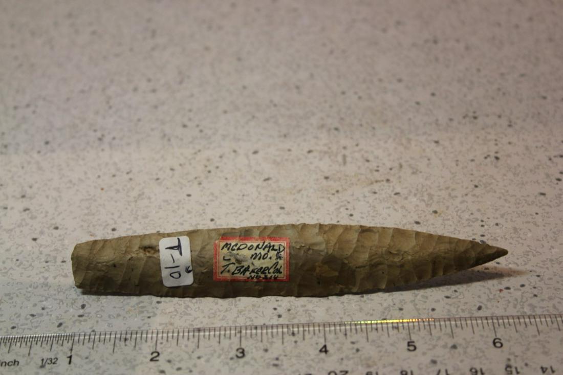 5 3/8" Sedalia, McDonal Co., MO ex T Baker Coll (1 of 2)