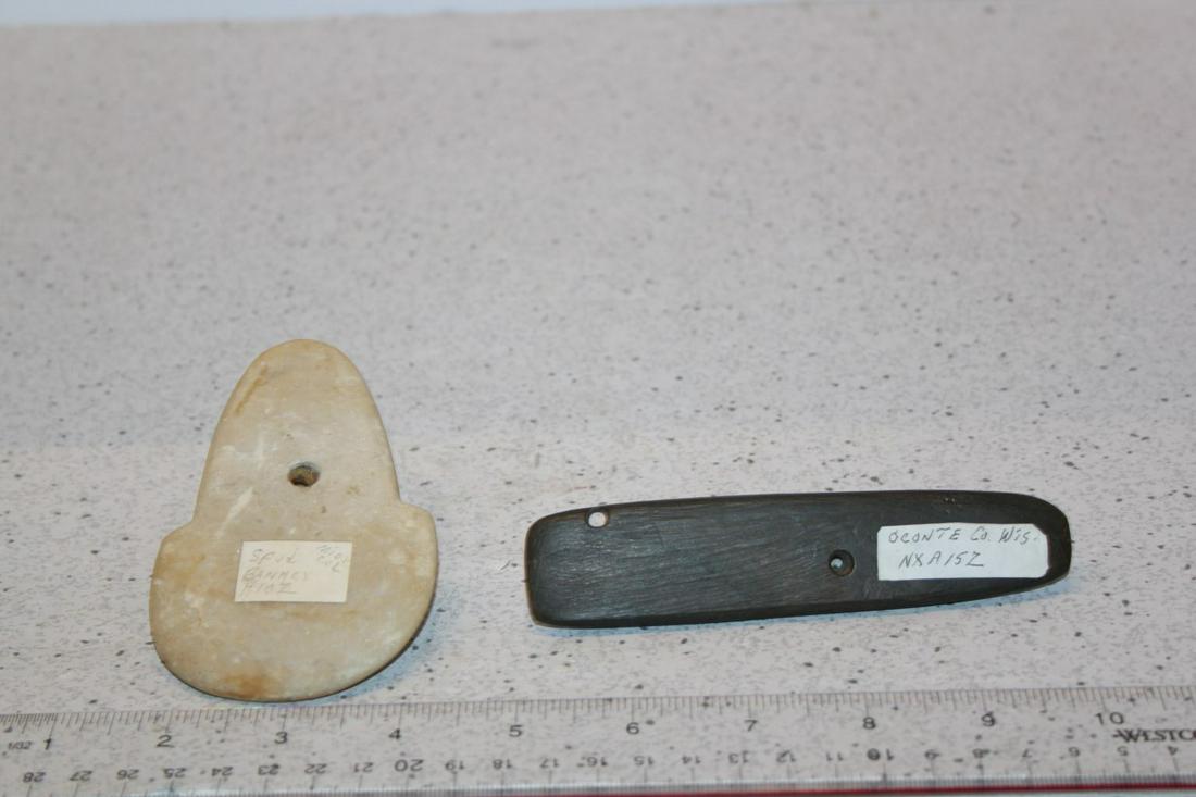 Two Wisconsin Gorgets: Two Wisconsin Gorgets