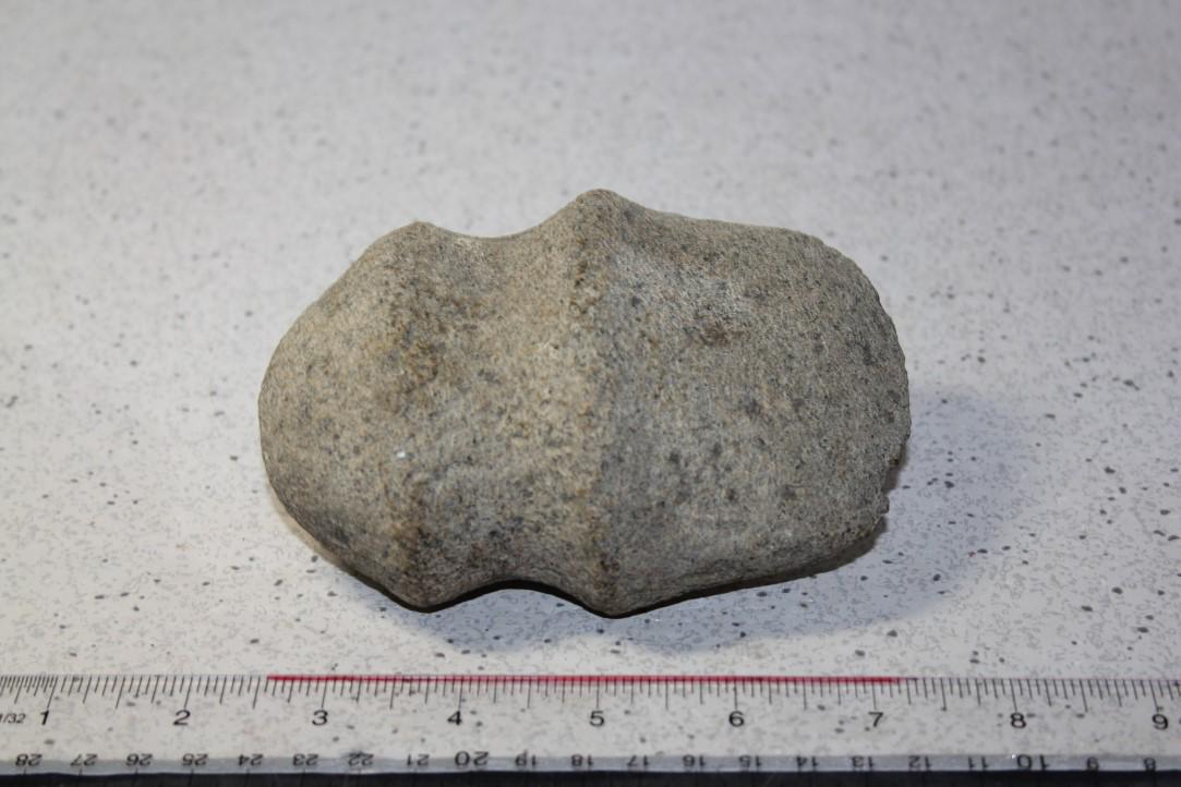 5 1/16" L x 3 9/6" H Full Grooved Axe, Madison Co., IL (1 of 2)