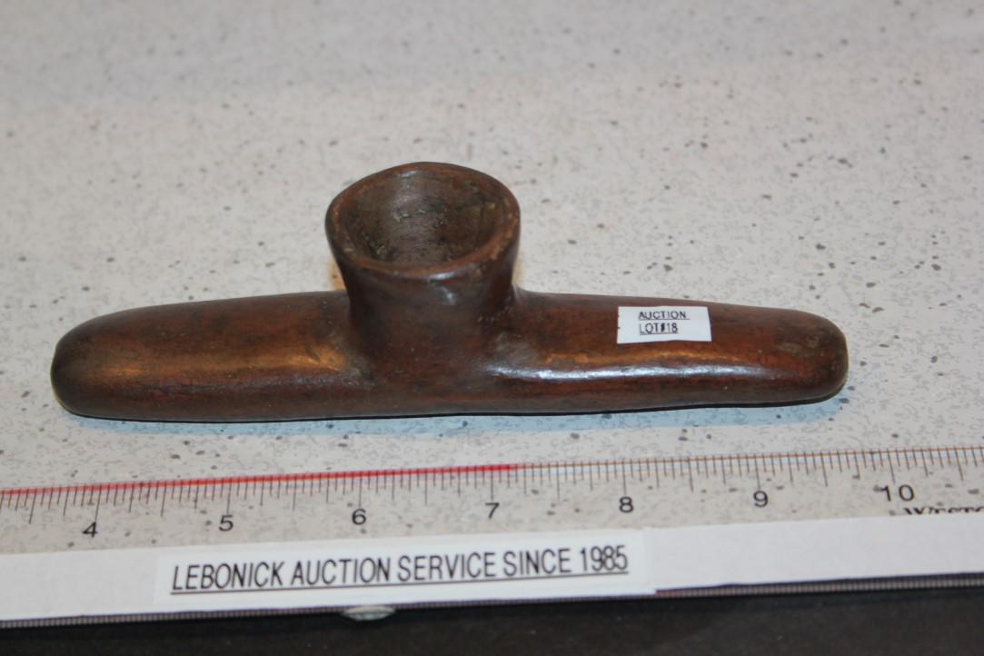 6 1/4" L x 1 3/16" W Pottery "T" Pipe (1 of 3)