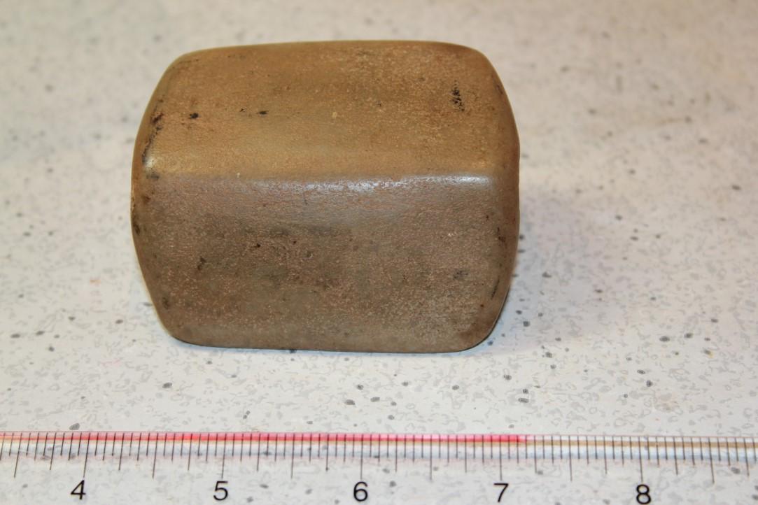 3" L x 2 1/2" W Bannerstone, Shelby Co., IN: 3" L x 2 1/2" W Bannerstone, Shelby Co., IN